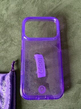 Loopy Case Purple Clear- iphone 17 pro